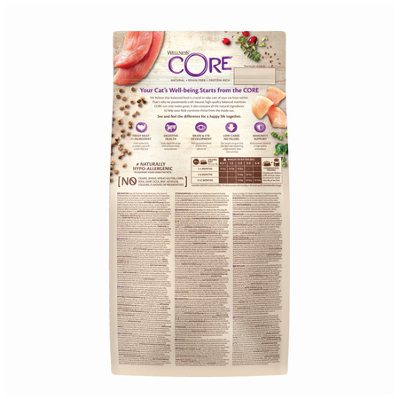 WellnessCORE Kitten Original, karma sucha, dla kociąt, indyk i kurczak, 1,75 kg