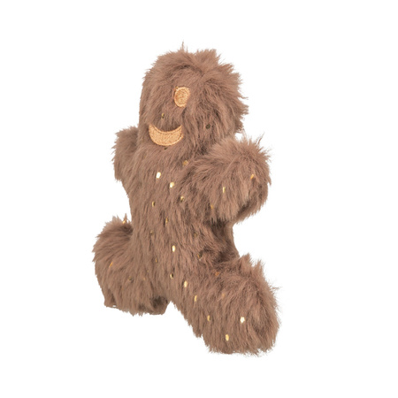 Trixie Xmas Ludzik z piernika, zabawka, dla kota, plusz, 10,5 cm